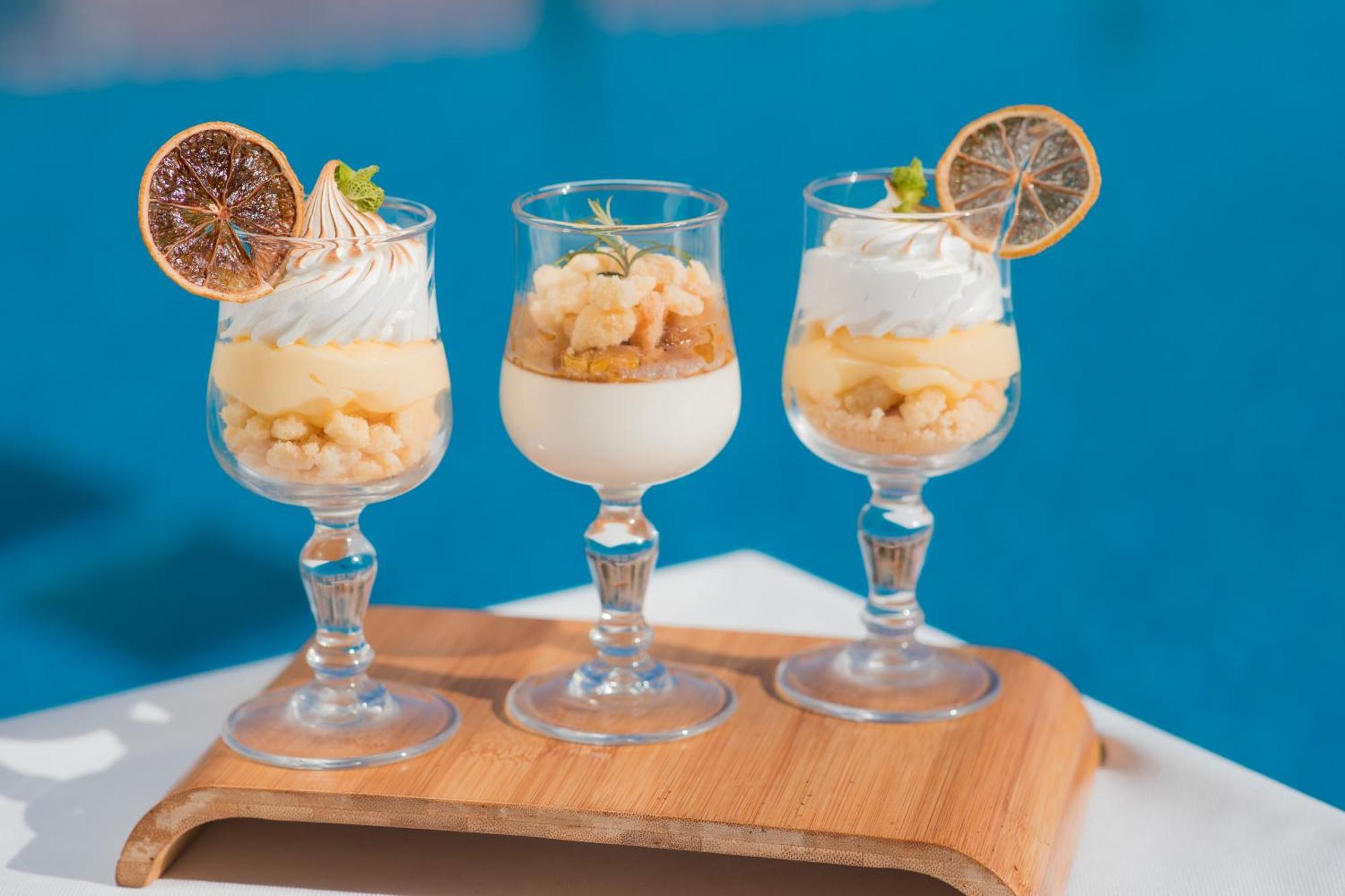 Grand Mogador Agdal Palace Marraquexe Exterior foto A lemon meringue dessert