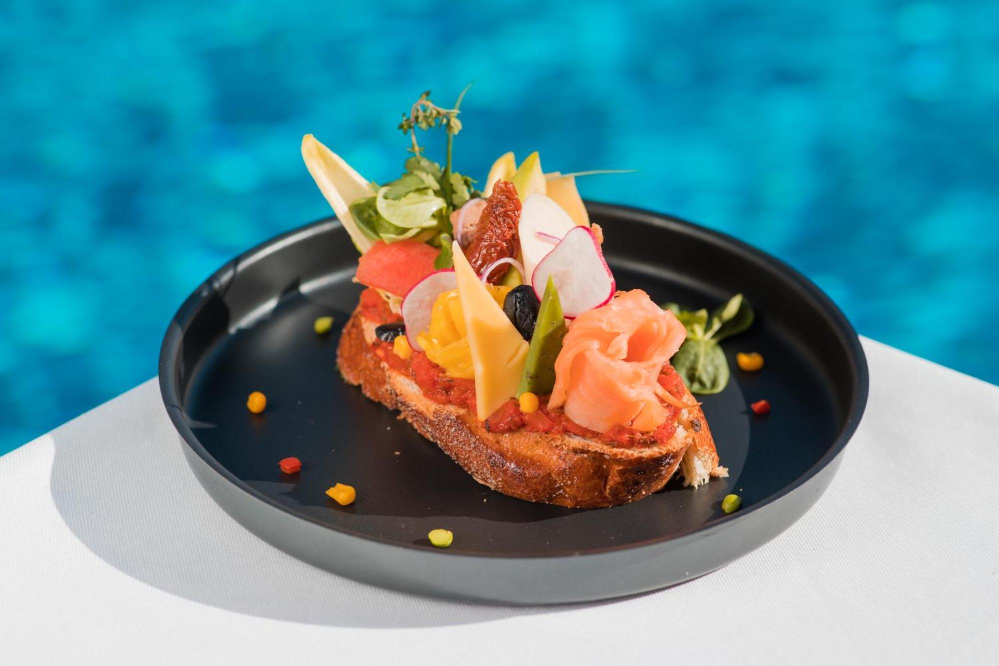 Grand Mogador Agdal Palace Marraquexe Exterior foto Salmon toast